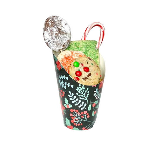 Christmas Floral Party Cup