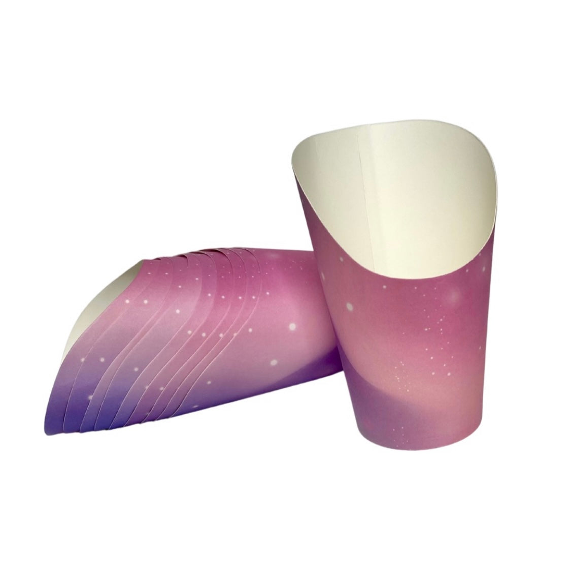 Pink Pastel Star Charcuterie Cups