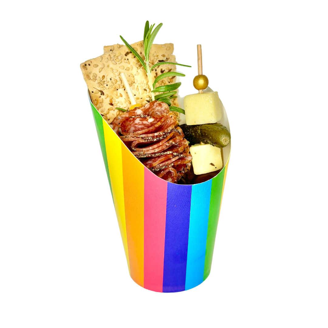 Rainbow Individual Cups