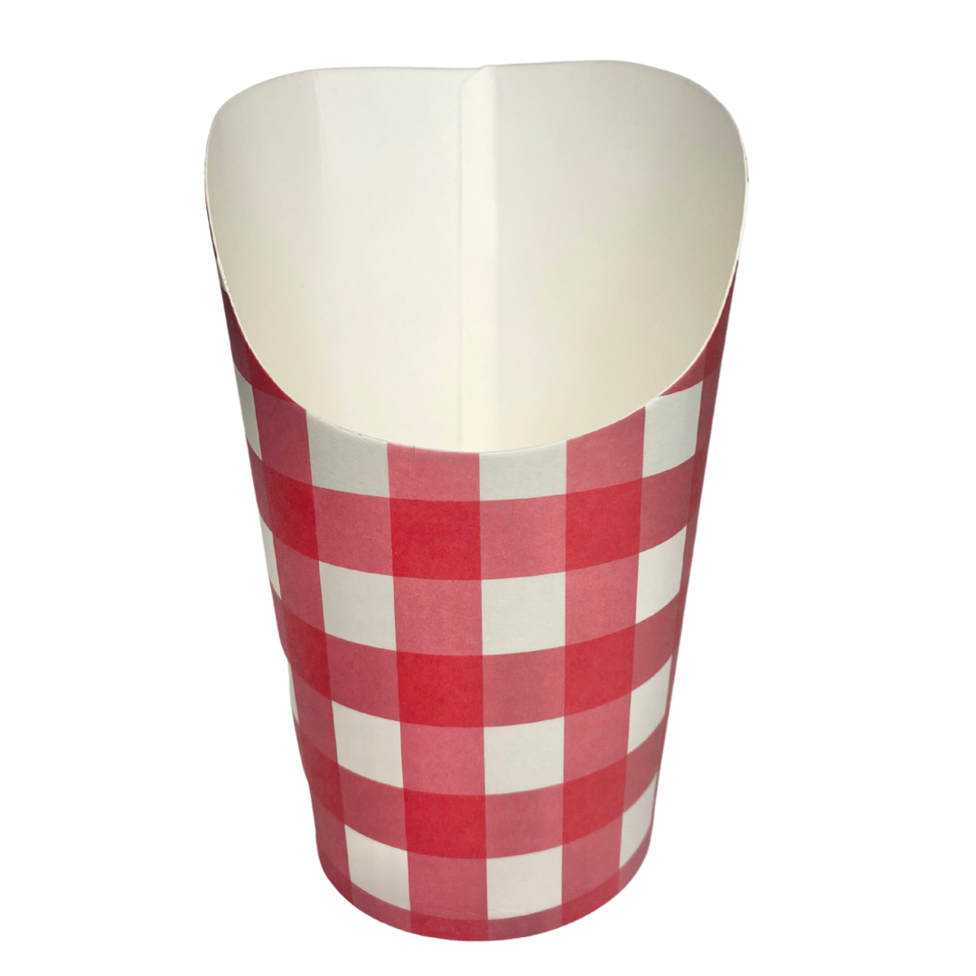 Red Gingham Grazing Cups