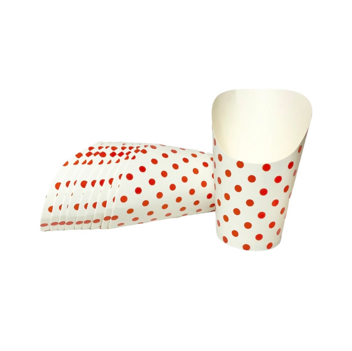 Red and White Charcuterie Cups