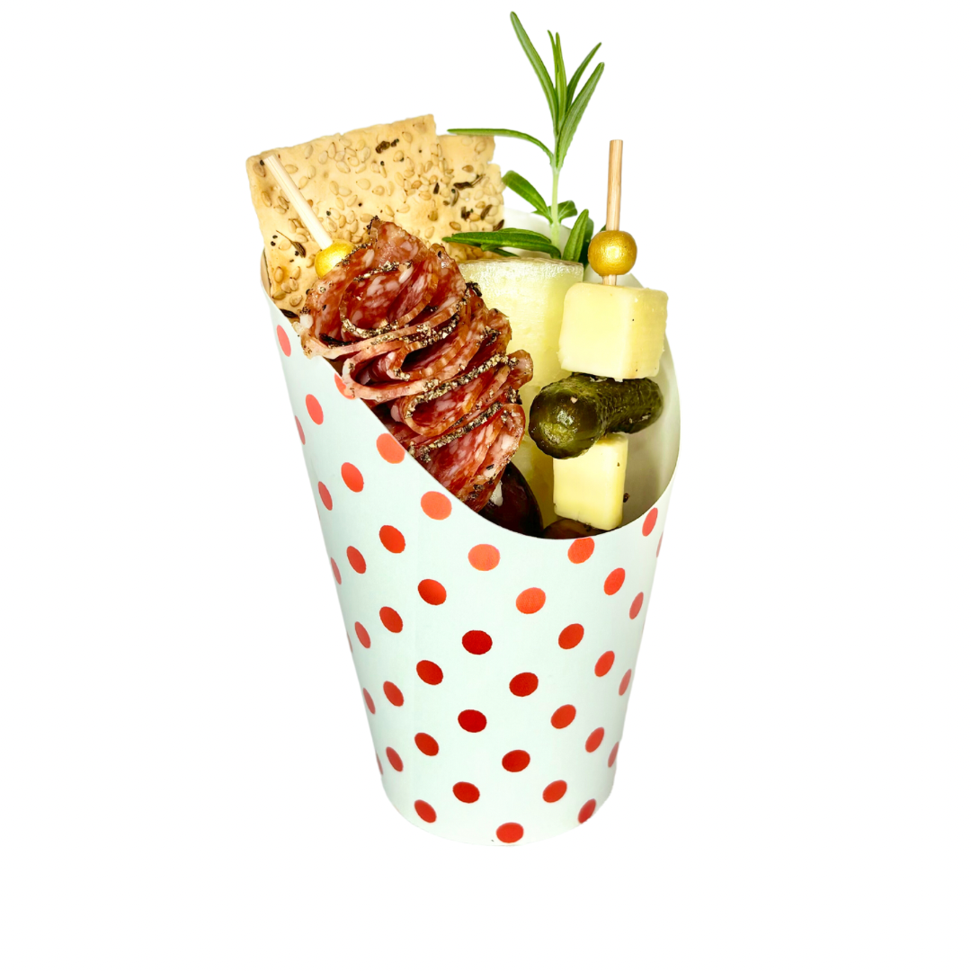 Polka Dot Grazing Cups