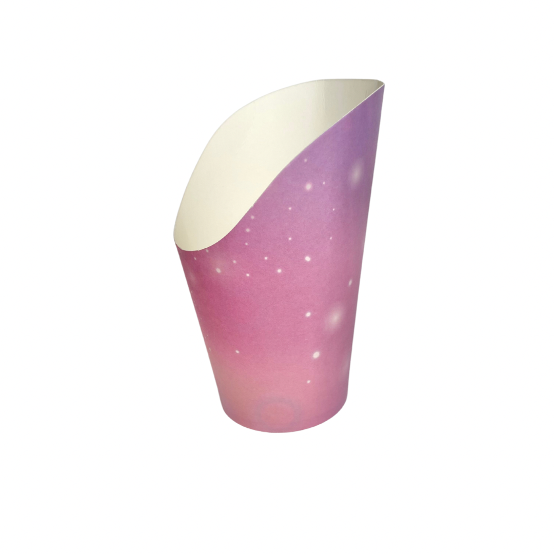 Pink Pastel Star Charcuterie Cups - Set of 10