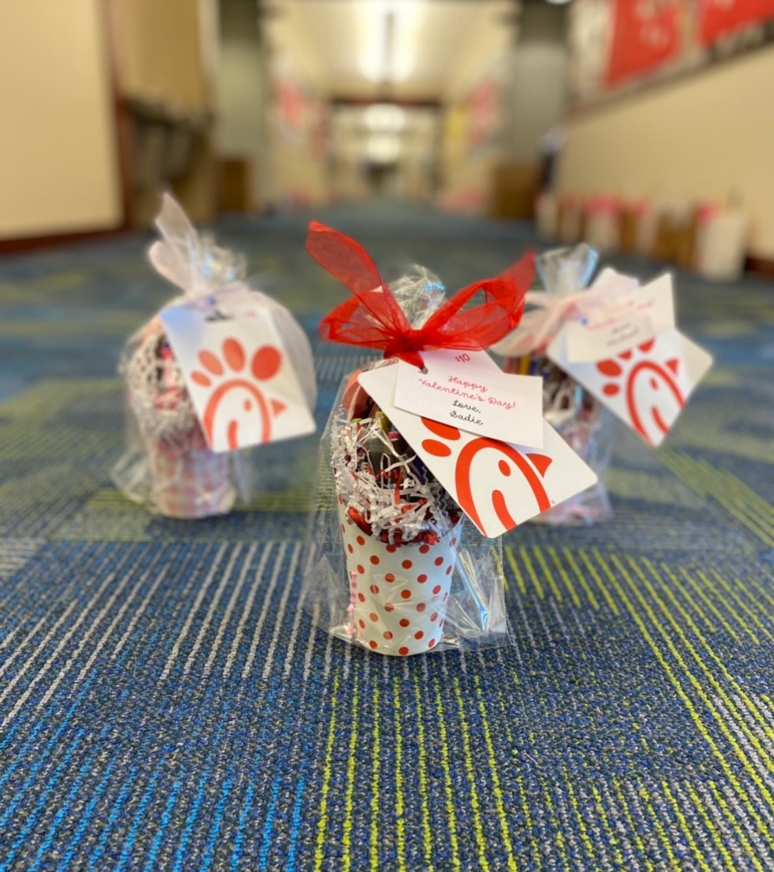 Polka Dot Gift Giving Cups