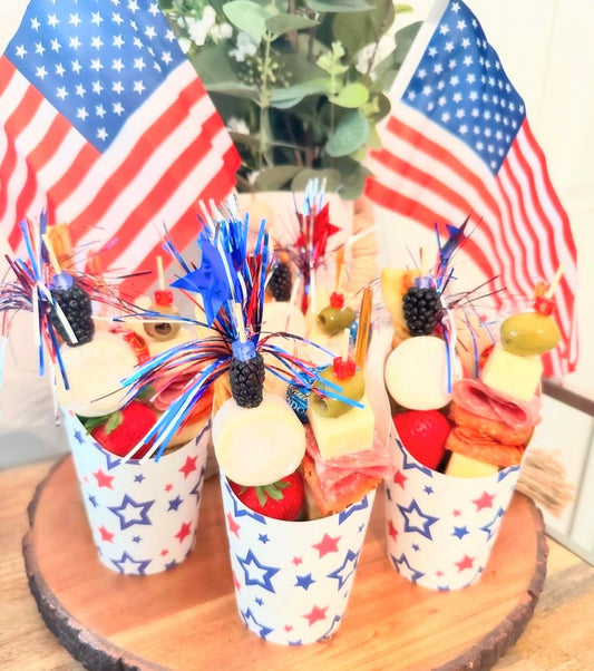 Stars, Stripes & Snacks: 4th of July Charcuterie Cups That’ll Steal the Show