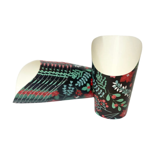 Christmas Evergreen Charcuterie Cups