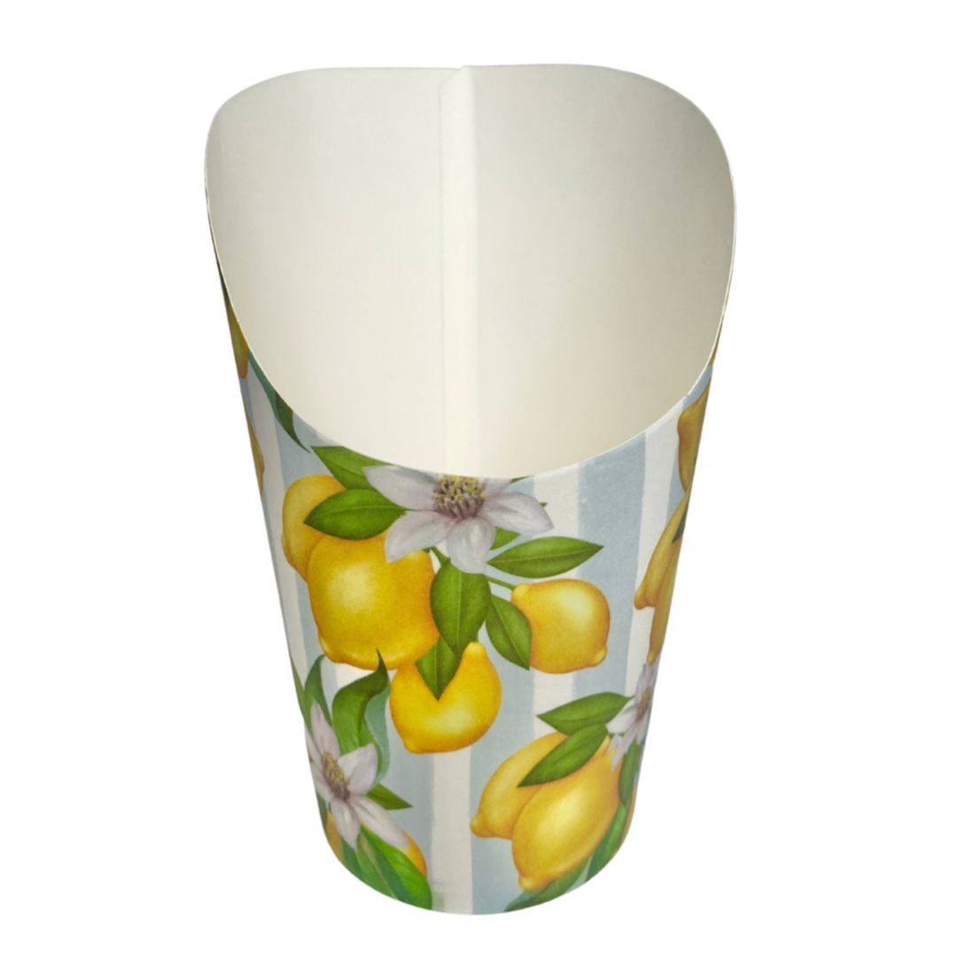 Lemon Floral Charcuterie Cup