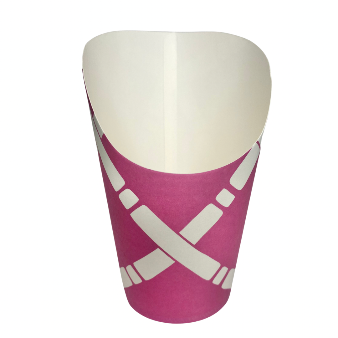 Pink Bamboo Individual Grazing Cups