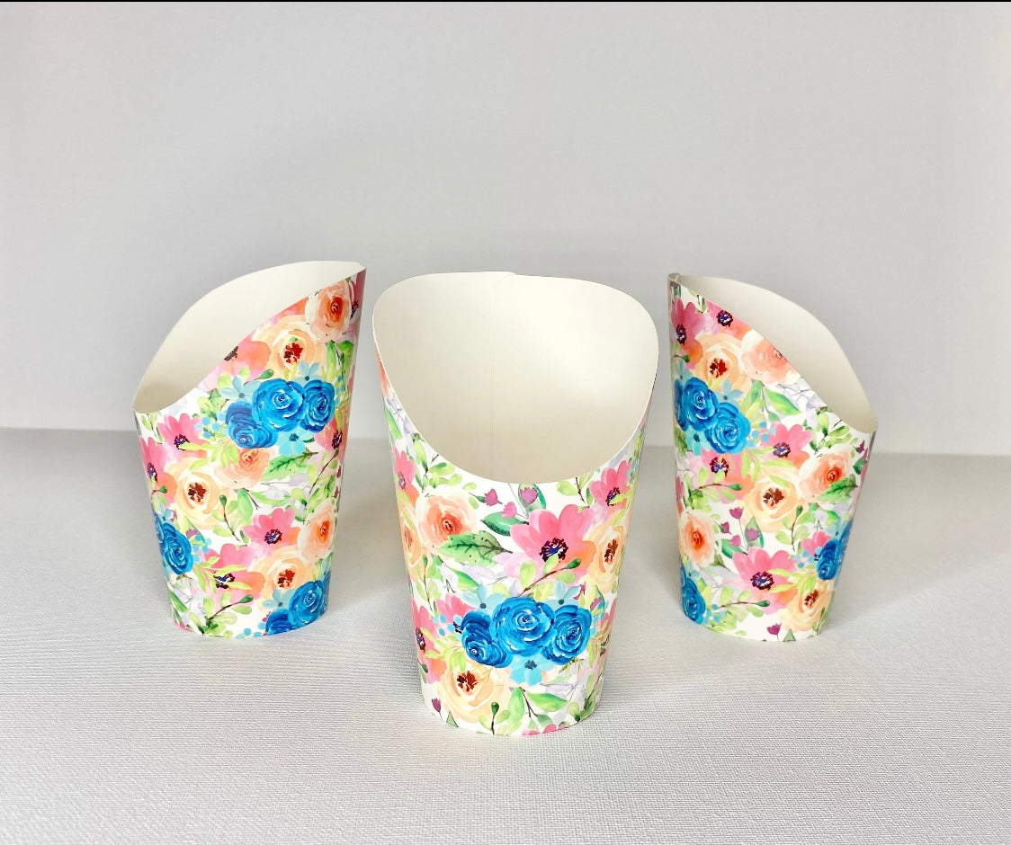 Floral Grazing Cups