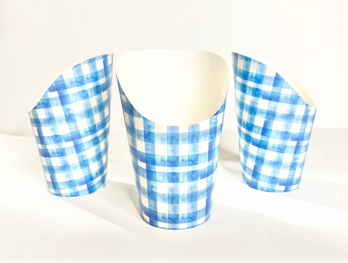 Red Gingham Charcuterie Cups - Set of 10 – EmilyMarieDesignCo